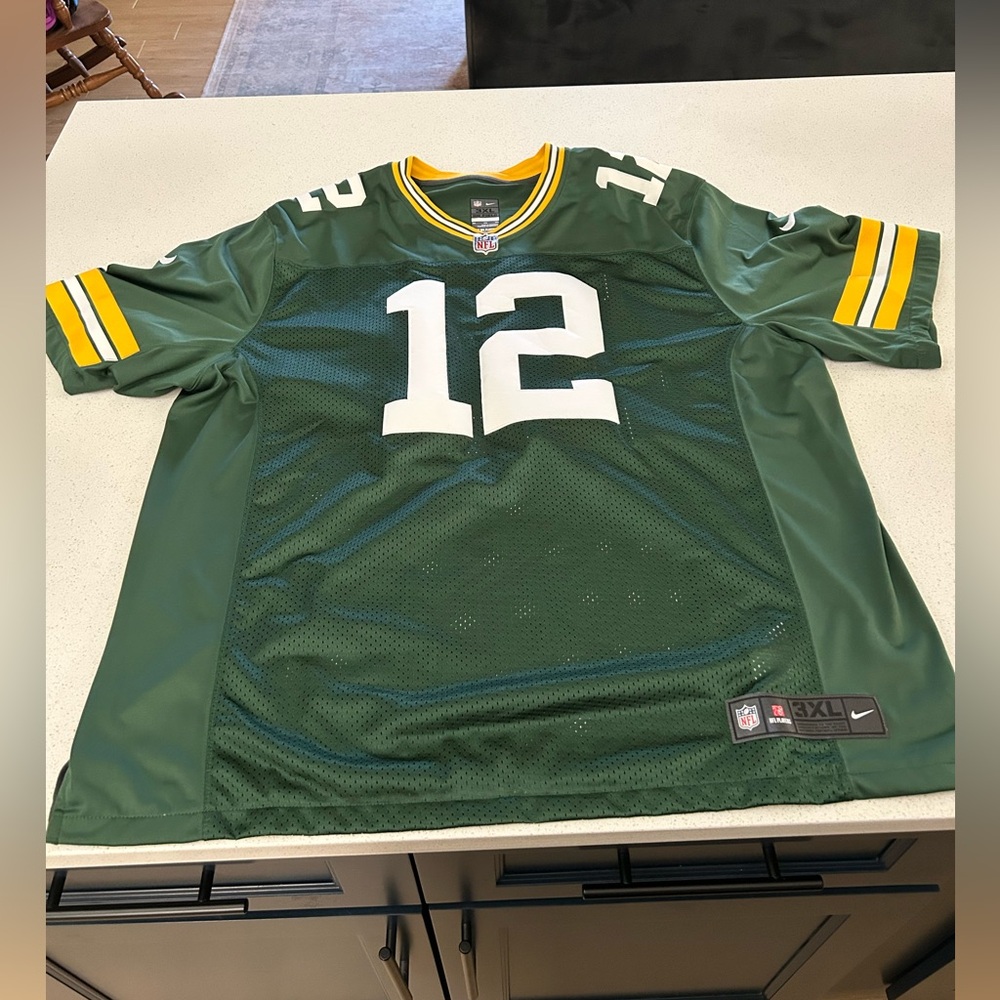 Aaron Rodgers Green Bay Packers NFL Nike Jersey 3xl